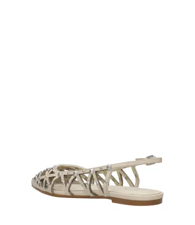 Ash Sandals Ivory In Neutral