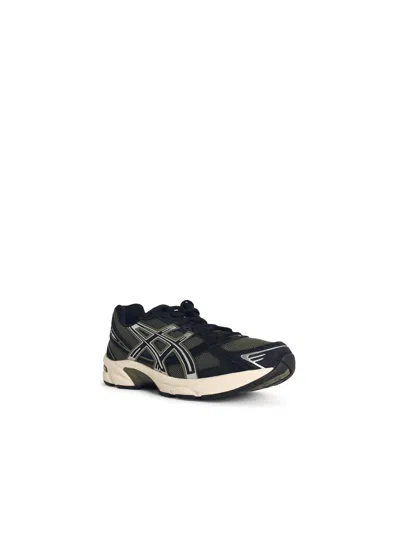 Asics Gel-1130 Sneakers In Irvine And Black Suede Blend In Black