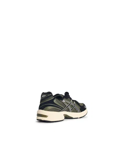 Asics Gel-1130 Sneakers In Irvine And Black Suede Blend In Black