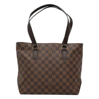 Pre-owned Louis Vuitton Piano Brown Canvas Tote Bag ()