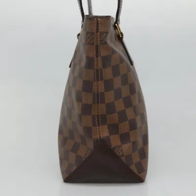Pre-owned Louis Vuitton Piano Brown Canvas Tote Bag ()