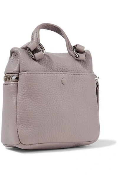Shop Kara Micro Textured-leather Shoulder Bag