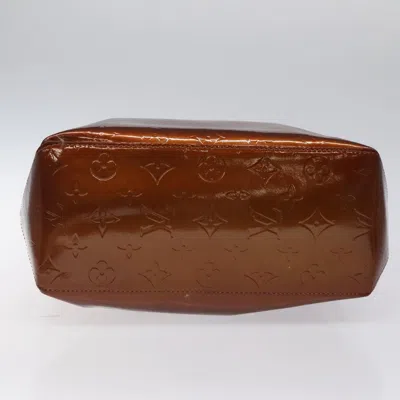 Pre-owned Louis Vuitton Reade Brown Patent Leather Tote Bag ()