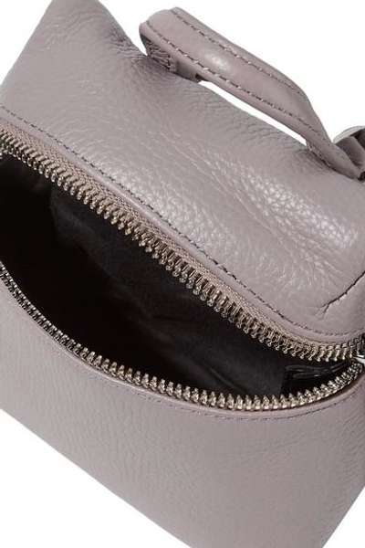Shop Kara Micro Textured-leather Shoulder Bag