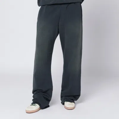 Golden Goose Distressed-effect Black Jogger Pants Men In Black