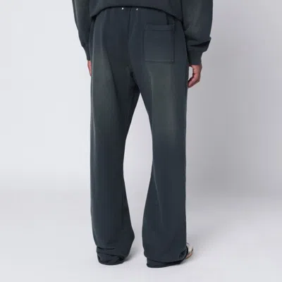 Golden Goose Distressed-effect Black Jogger Pants Men In Black