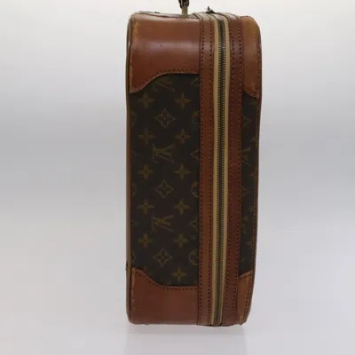 Pre-owned Louis Vuitton Stratos Brown Canvas Travel Bag ()