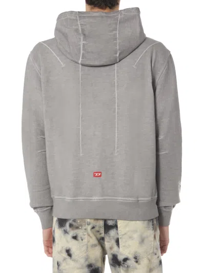 Diesel A Cold Wall Sweatshirt In Gray