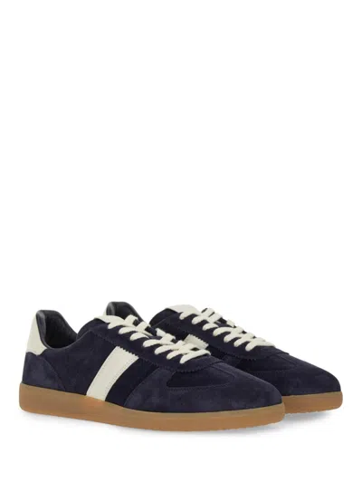 Tom Ford Low Top Sneakers With Contrast Heel Tab