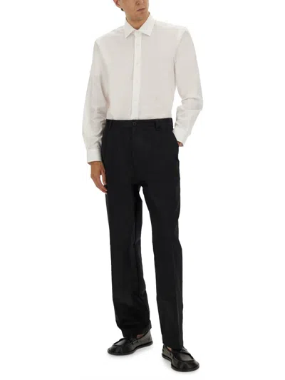 Hugo Boss Mens Boss Regular-fit Long-sleeve Stretch-linen Shirt In White