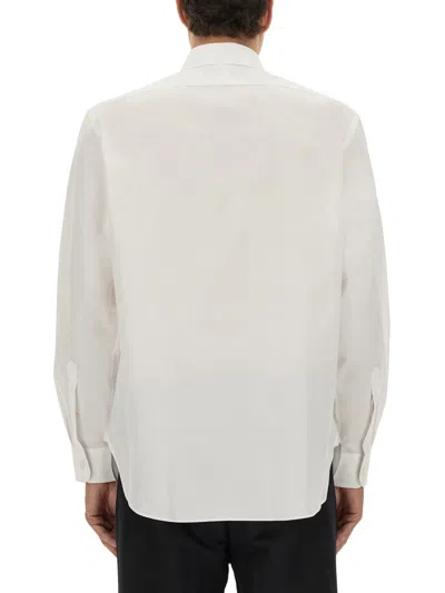 Hugo Boss Mens Boss Regular-fit Long-sleeve Stretch-linen Shirt In White
