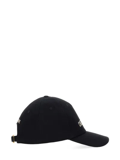 Valentino Garavani Midnight Blue Cotton Baseball Cap