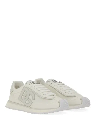 Dolce & Gabbana Dg Cushion Mesh Sneakers In White