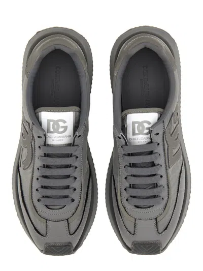 Dolce & Gabbana Cushion Nylon Sneakers Rubber Sole
