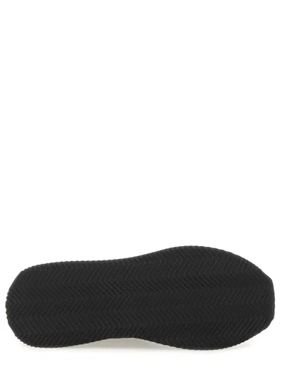 Dolce & Gabbana Dg Cushion Leather Blend Sneaker In Black