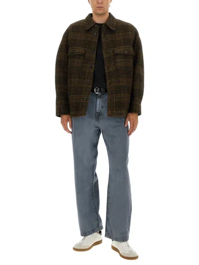 Isabel Marant Checkered Pockets Long Sleeves Jacket In Multi