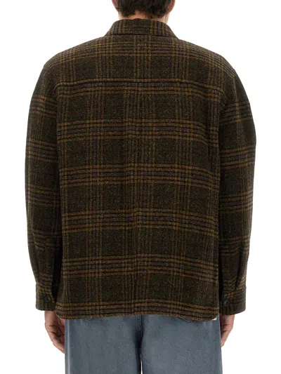 Isabel Marant Checkered Pockets Long Sleeves Jacket In Multi