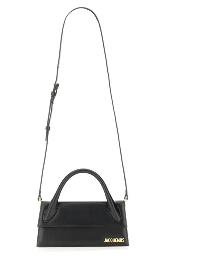 Jacquemus Shoulder Bags With Detachable Strap And Top Handle In Black