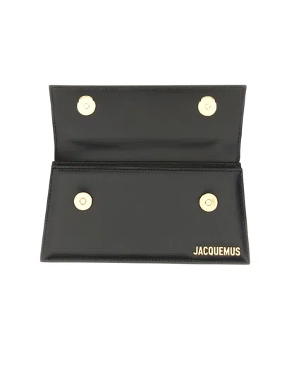 Jacquemus Shoulder Bags With Detachable Strap And Top Handle In Black