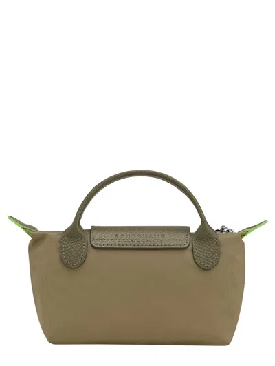 Longchamp "le Pliage" Clutch Bag With Handle