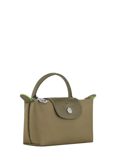 Longchamp "le Pliage" Clutch Bag With Handle