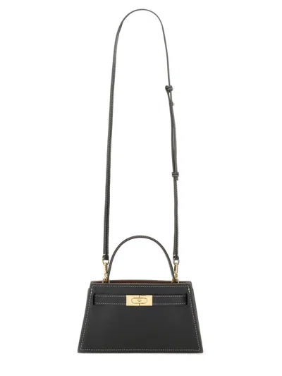 Tory Burch Mini Leather Lee Radziwill Top-handle Bag