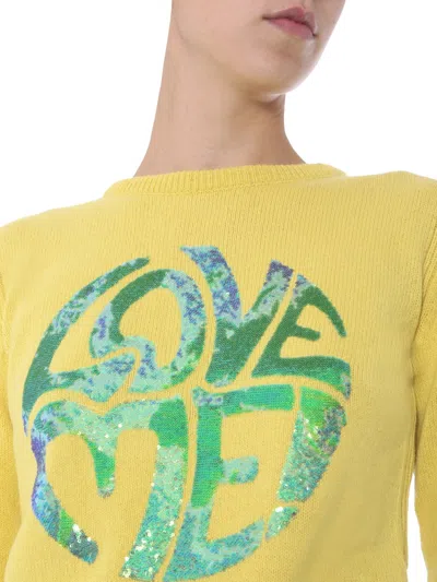 Alberta Ferretti Alberta Ferreti Love Me Sweater In Multi