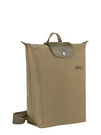 Longchamp Le Pliage Green - Sac À Dos M
