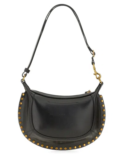 Isabel Marant Oskan Moon Studded Shoulder Bag