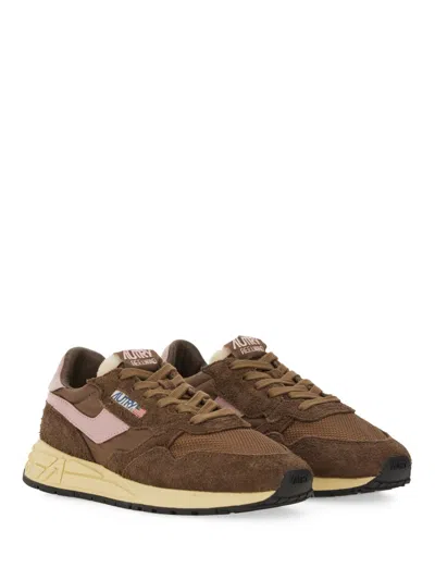 Autry Reelwind Low Sneakers In Brown
