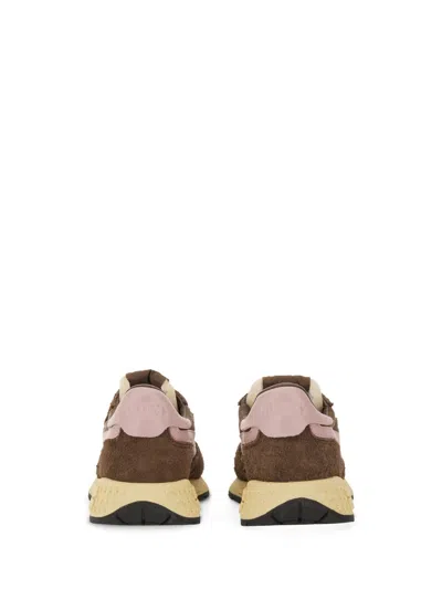 Autry Reelwind Low Sneakers In Brown