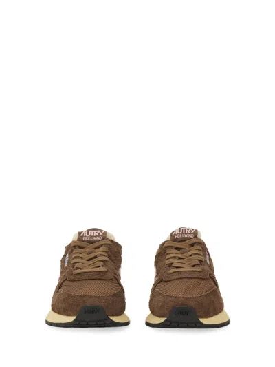 Autry Reelwind Low Sneakers In Brown