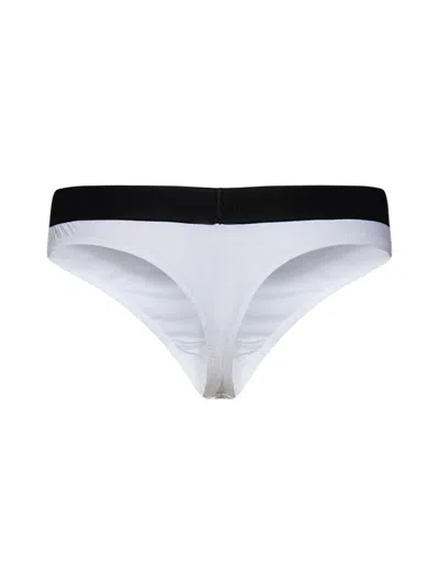 Tom Ford Modal "signature" Boy Shorts Clothing In White