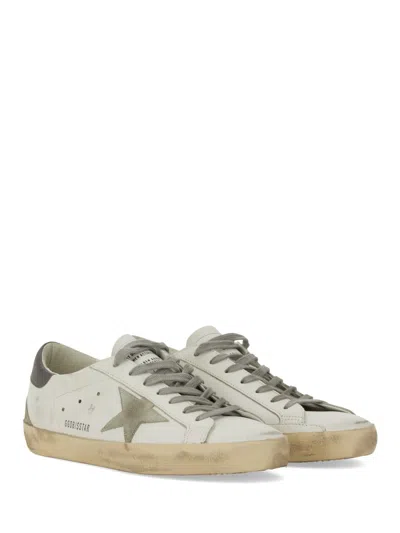 Golden Goose Panelled Sneakers With Signature Star Patch And Distressed Effect