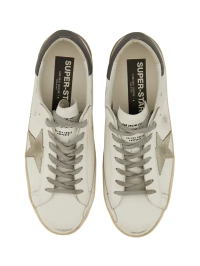 Golden Goose Panelled Sneakers With Signature Star Patch And Distressed Effect