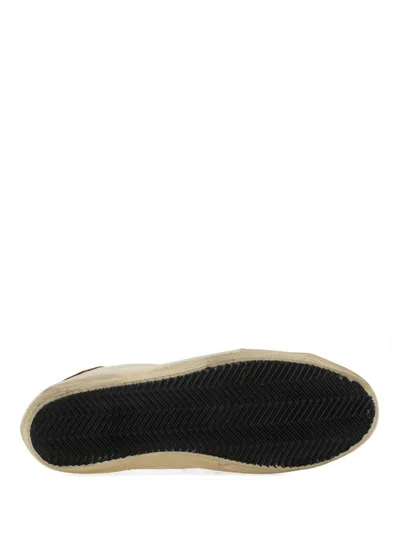 Golden Goose Deluxe Brand Men Super-star Classic With List Leather Sneakers In Neutral