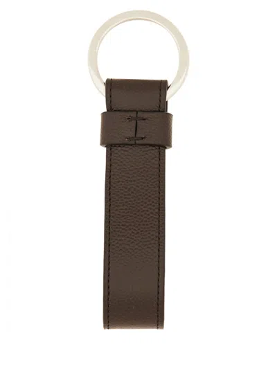 Tod's T Timeless Logo Keychain
