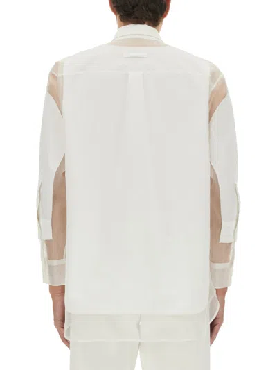Jean Paul Gaultier Button-front Shirt In White