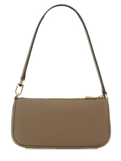 Michael Kors Zoe Small Clutch Bag In Brown