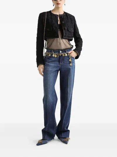 Dolce & Gabbana 5-pocket Denim Trousers Clothing In Blue