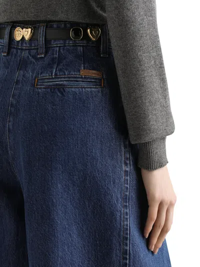 Dolce & Gabbana Women 5-pocket Denim Pants In Blue