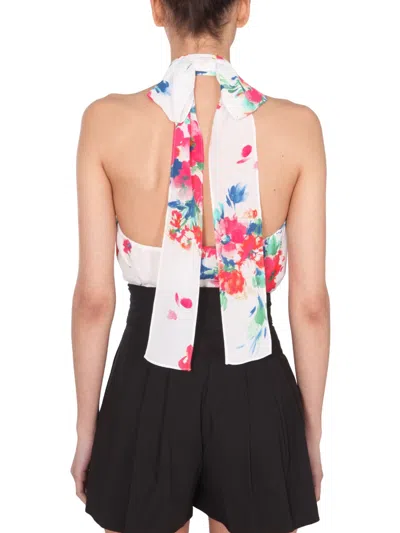 Moschino American Neck Shirt In White