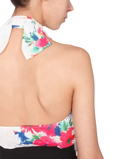 Moschino American Neck Shirt In White