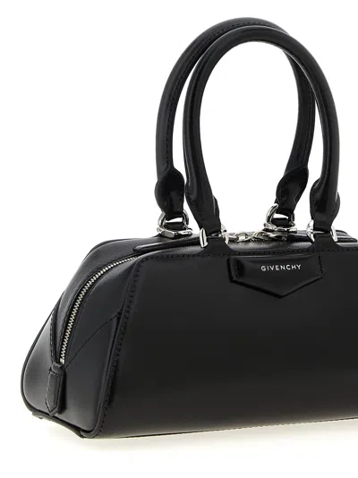 Givenchy Mini Antigona Ew Top Handle Bag In Calf Leather