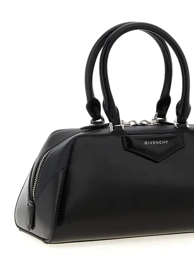 Givenchy Mini Antigona Ew Top Handle Bag In Calf Leather