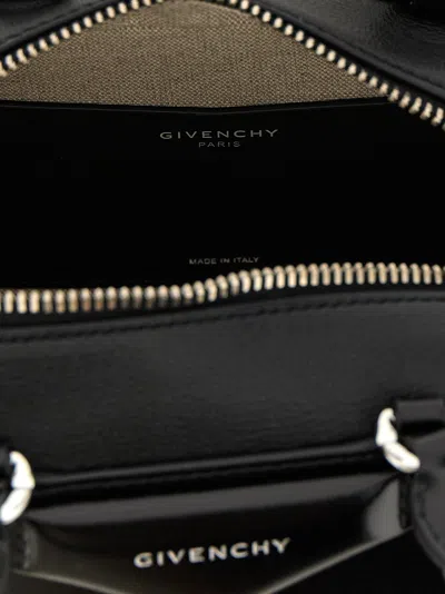 Givenchy Mini Antigona Ew Top Handle Bag In Calf Leather