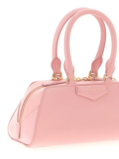 Givenchy Mini Leather Antigona Cube East-west Top-handle Bag