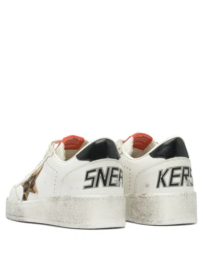 Golden Goose Leopard-print Leather Star Sneakers