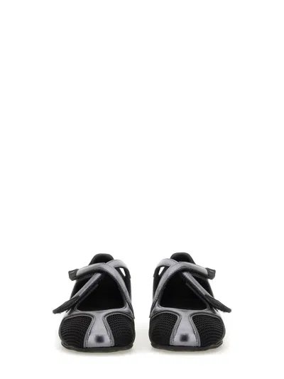 Attico Modern Flat Shoes With Cross-strap Detail
