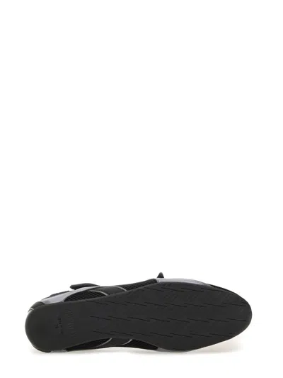 Attico Modern Flat Shoes With Cross-strap Detail